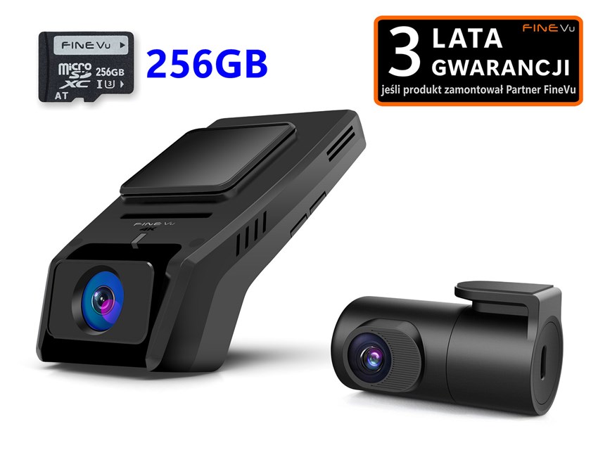 - rejestrator 4K+QHD HDR WiFi